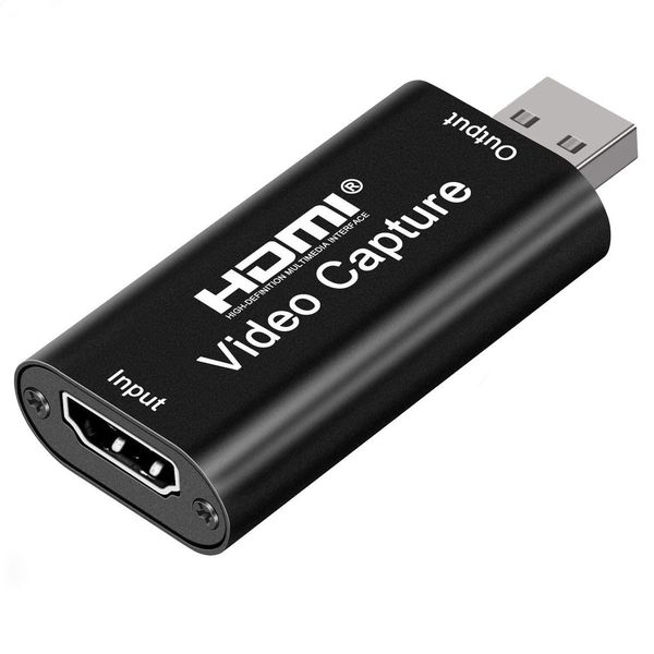 HDMI to USB Video Capture Card 1080p 30fps for Streaming Gaming