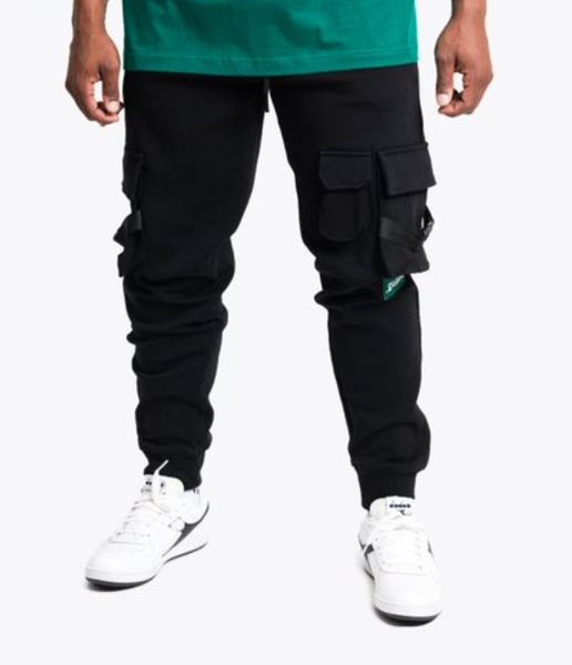 Diadora Rodolfo Mens Black Joggers