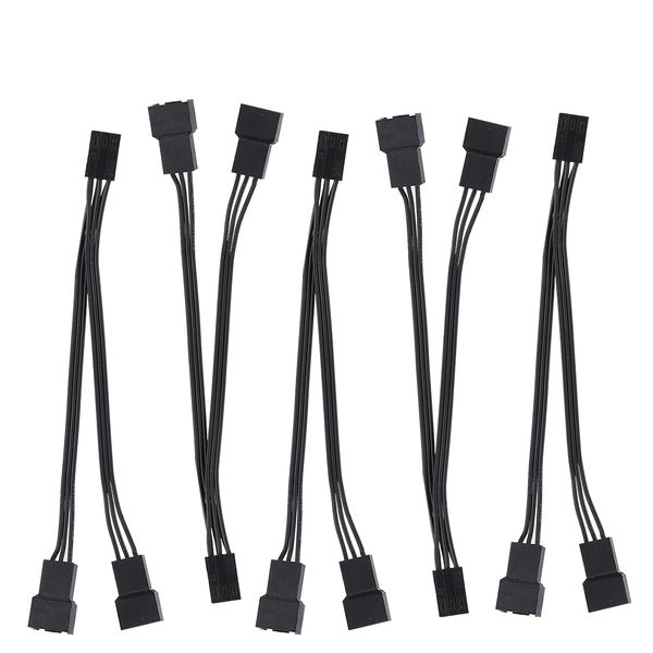 5PC 3Pin Fan Splitters