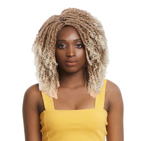 Magic Afro Curly Extensions Synthetic Hair Braiding Wigs HT DIANA