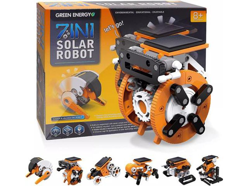 7 in 1 Solar Robot Kit