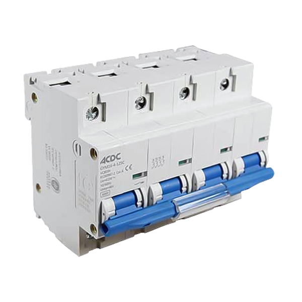 Circuit Breaker 4 Pole C-Curve 6KA 100A