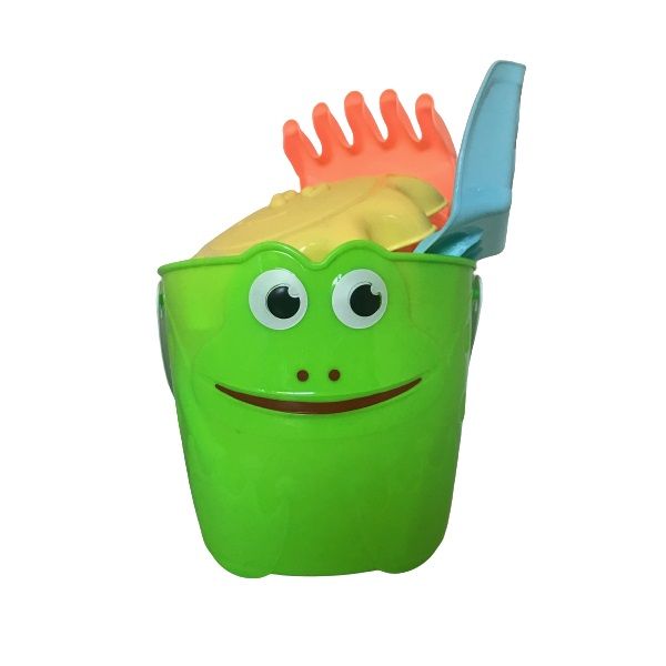 Plastic Beach Bucket Playset 5pcs
