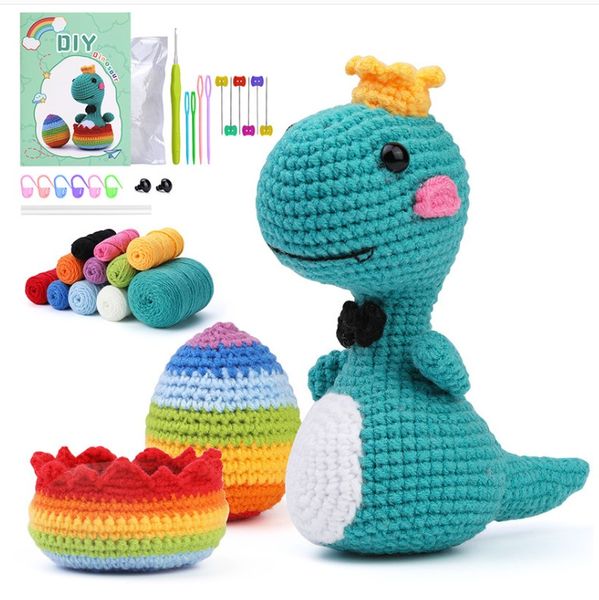 Handmade DIY animal crochet material kit