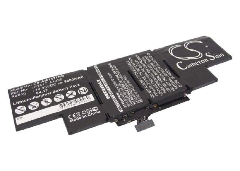 APPLE MacBook Pro;Retina;MC976LL/A replacement battery