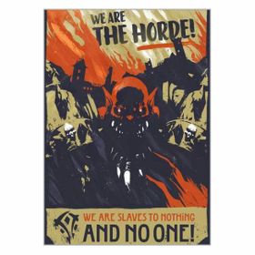 We Are The Horde Poster A1 Shop Today Get It Tomorrow Takealot