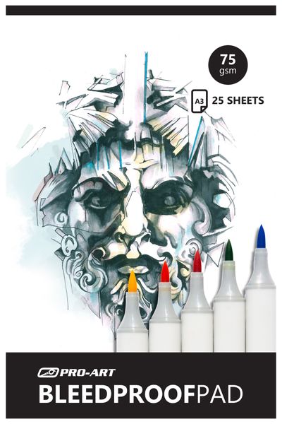 Pro-Art Bleedproof Pad A3 - 25 Sheets