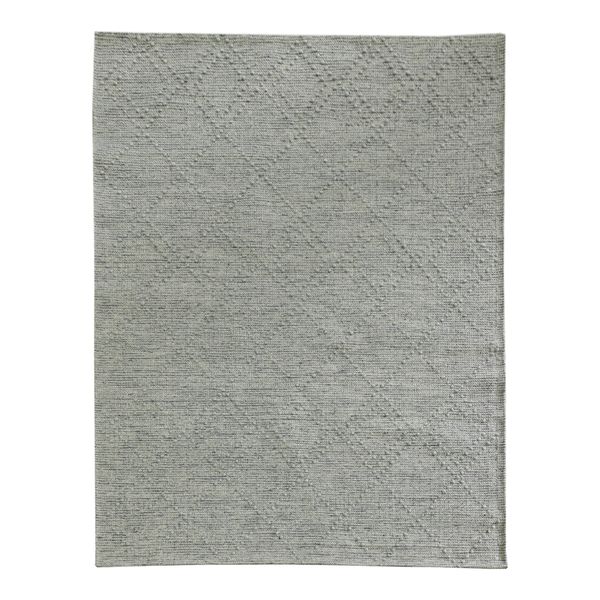 Handmade Grey Flatweave Rug 150 x 230 cm