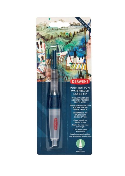 Derwent Push Button waterbrush large