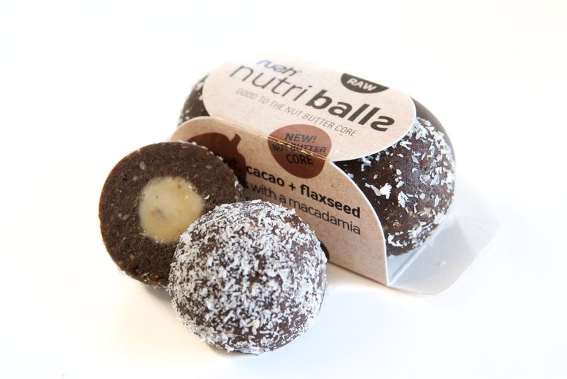 Rush Nutriballs: Cacao &amp; Coconut Superfood Snacks - 48g x 2 (box of 15)