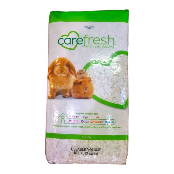 Healthy Pet carefresh Small Pet Paper Bedding - White 10L