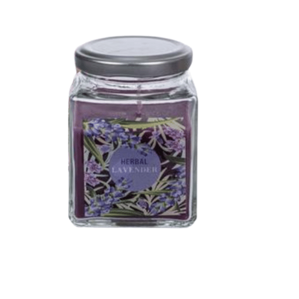 Lavender Scented Candle With Lid