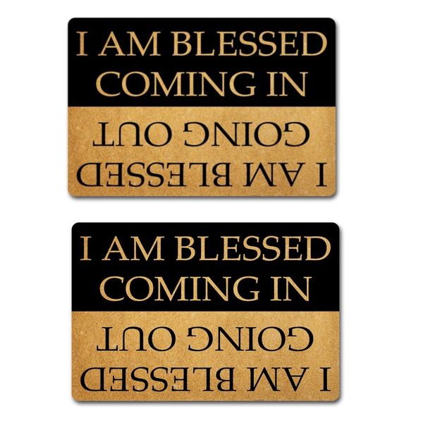 Decor Welcome Hello Doormat 60cm - Set of 2