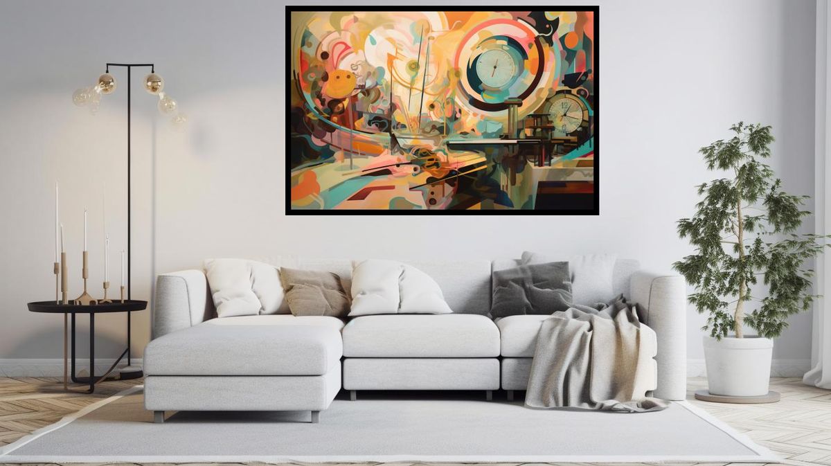 Canvas Wall Art Painting - Fancy Artwork - Abstract Art A0031 | Shop ...