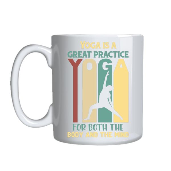 Yoga Is A Great Practice Mug Gift Idea 152