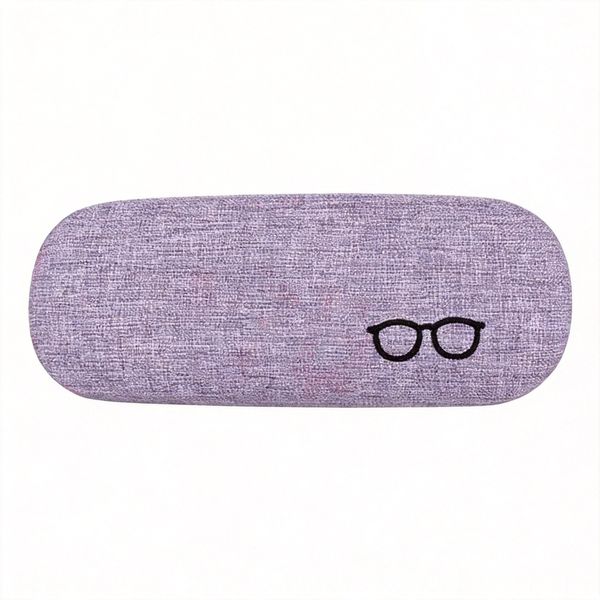 Premium Metal Eyeglass Case Durable Portable Compatible with Glasses