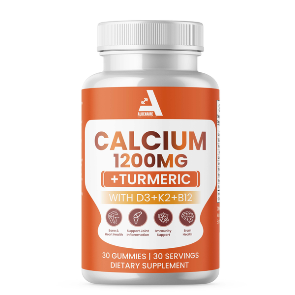 Calcium Gummies with Turmeric for Women &amp; Men