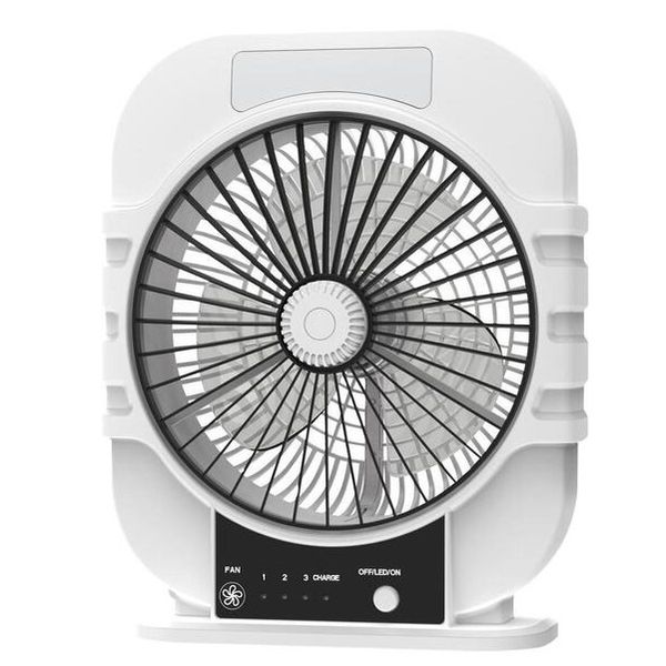 Logik USB Type-C Rechargeable Wireless 20cm / 8 inch Box Fan 3 Speed