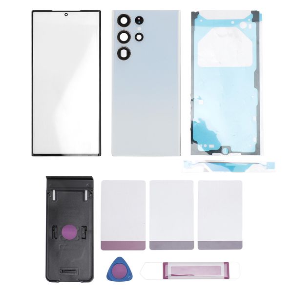 S23 Ultra Back Glass White w/Tools