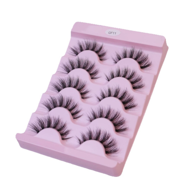 Trendy Fluffy Wispy False Eyelashes-Compatible with All Eye Shapes|10 Pairs