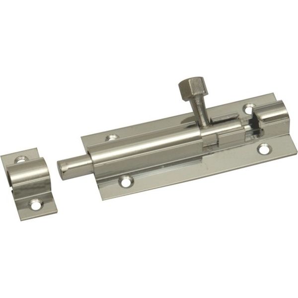 Bulk Pack x 3 Mackie - Bolt Barrel Straight Chrome Plated 50mm