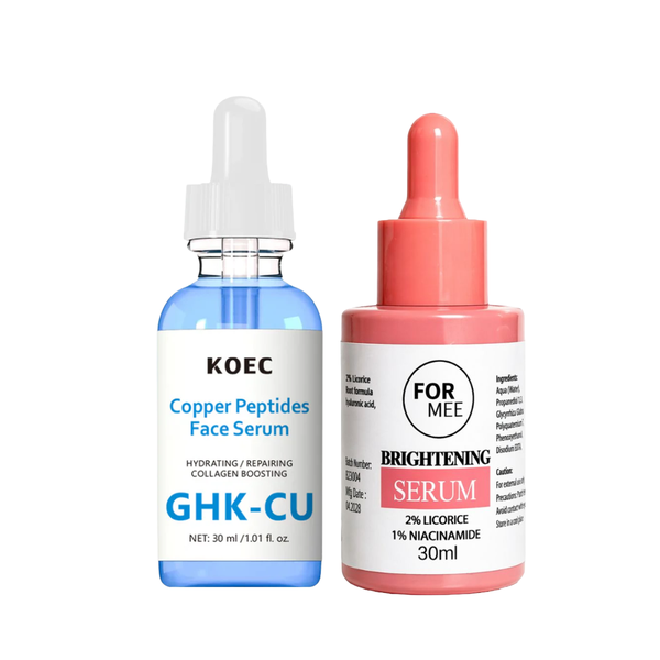 KOEC Copper Peptides Face Serum - GHK - CU And FORMEE Brightening Serum