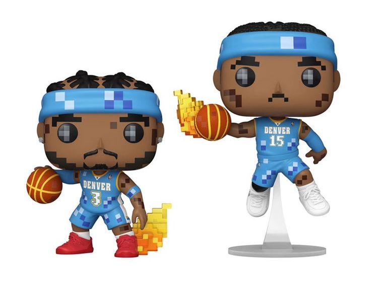 POP NBA Jam Nuggets Iverson/Anthony 2 Pack Vinyl Figures