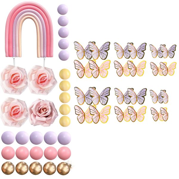 52-Piece Set Birthday Balloon Decor Set