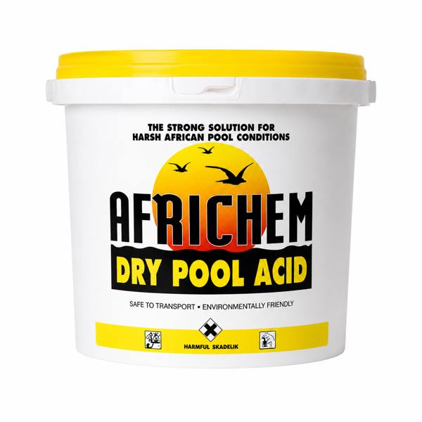 Dry Pool Acid Bucket for Swimming Pool pH Control and Water Balance