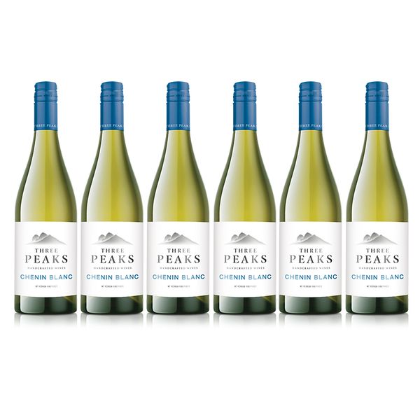 Three Peaks Chenin Blanc - 6x750ml