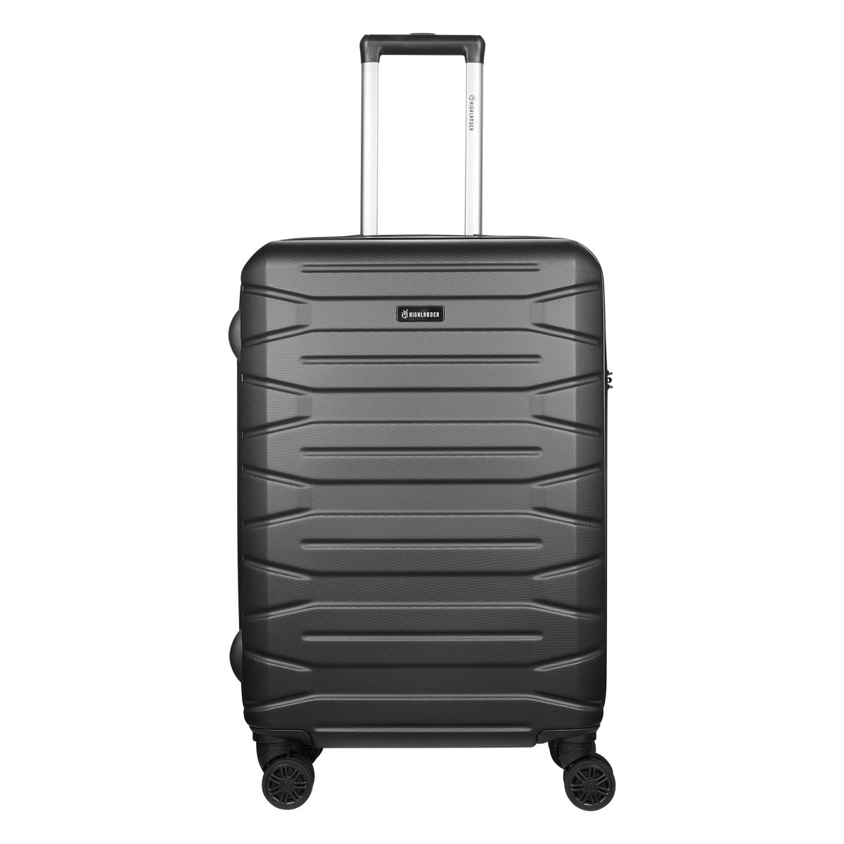 Highlander Travel Suitcase Hard Shell With Combo Lock - Cabana Series 65cm