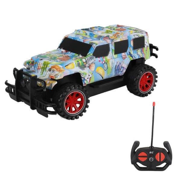 Olive Tree - 1:18 Scale Radio Control Toy SUV - Mixed Blue