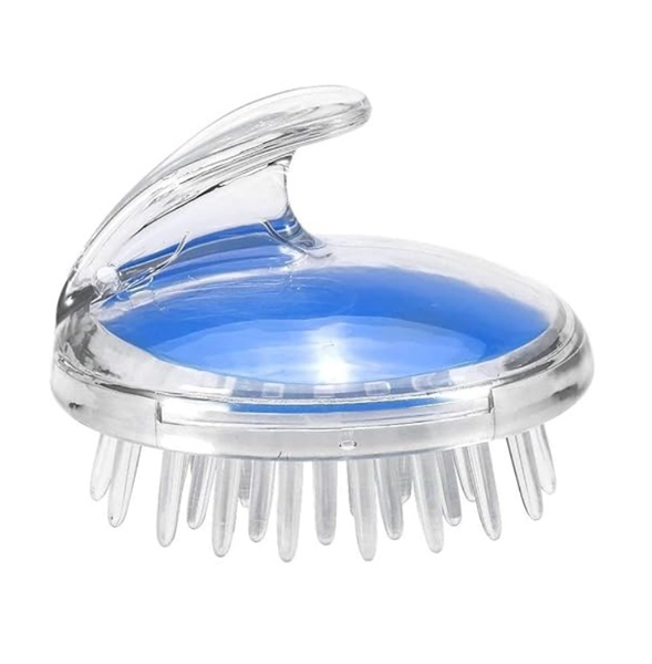 Silicone Scalp Massage Brush for Hair Growth &amp; Deep Cleansing - Waterproof