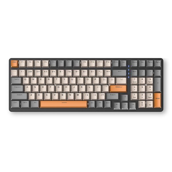 Olive Tree - K3 RGB Wired Mechanical Gaming Keyboard - White Green
