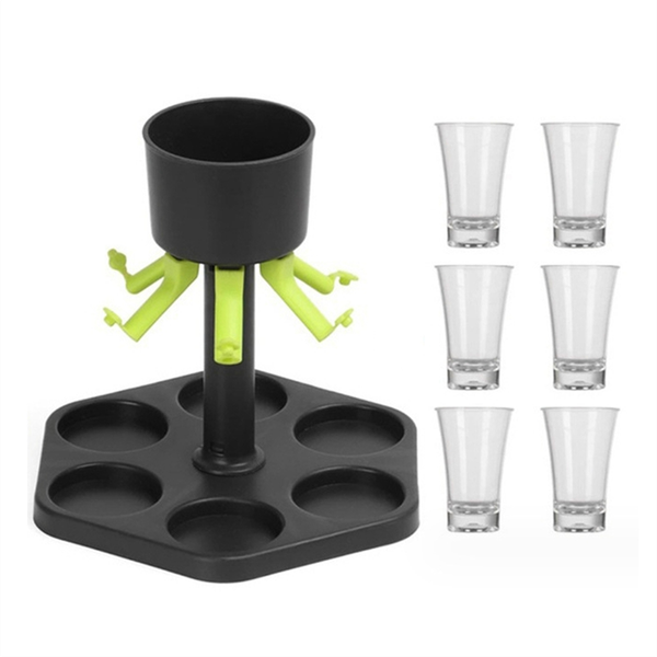 Liquor Dispenser Automatic Wine Whisky Beer Holder Home Party B