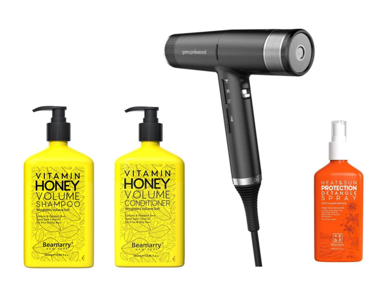 iQ Perfetto GA.MA Professional IQ2 Hairdryer &amp; Haircare Bundle