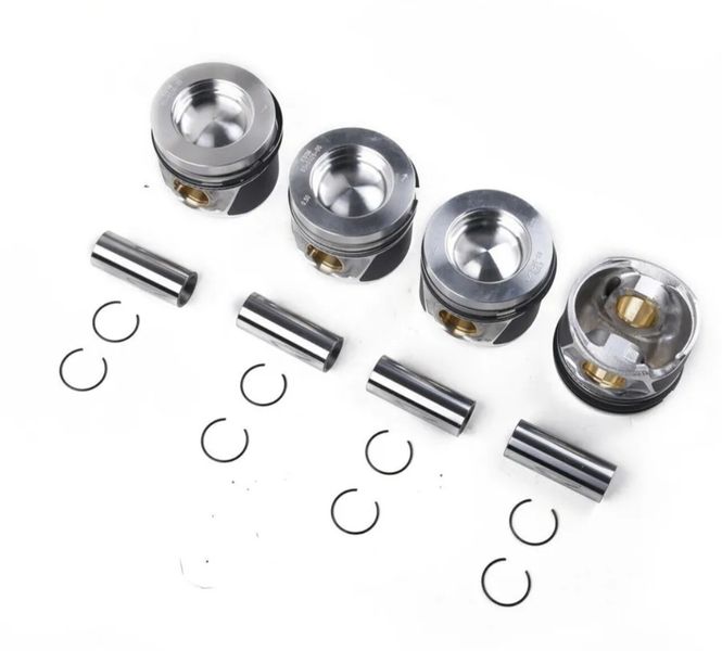 PISTON and RING SET Compatible with VW 2.0TDI AMAROK TRANSPORTER GOLF AUDI A4 A3 Q3 Q5