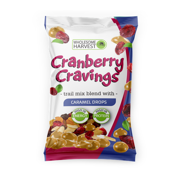 Cranberry Cravings Trail Mix with Caramel Chocolate 70g