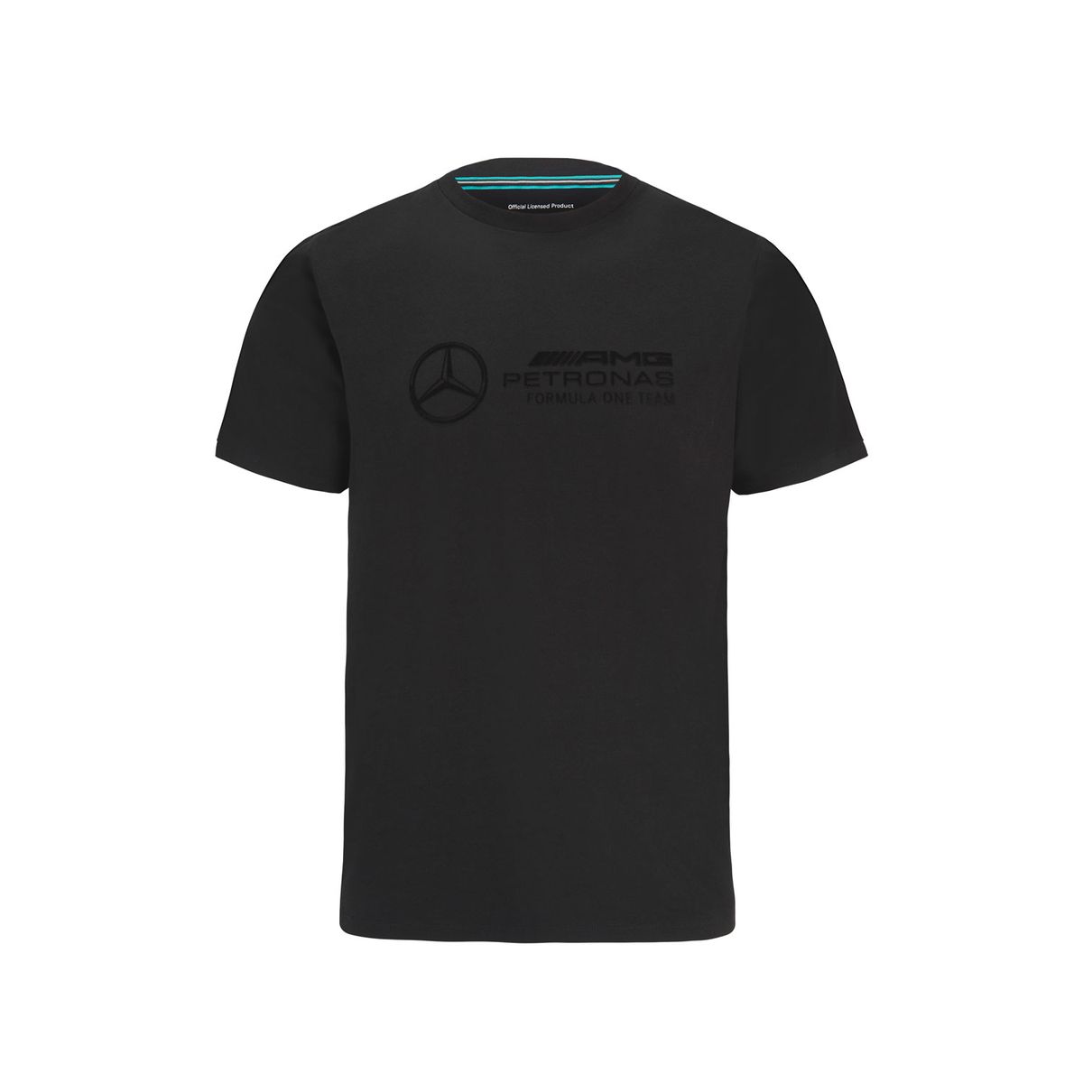 2022 Mercedes-AMG Petronas Mens Stealth Large Logo T-Shirt | Buy Online ...