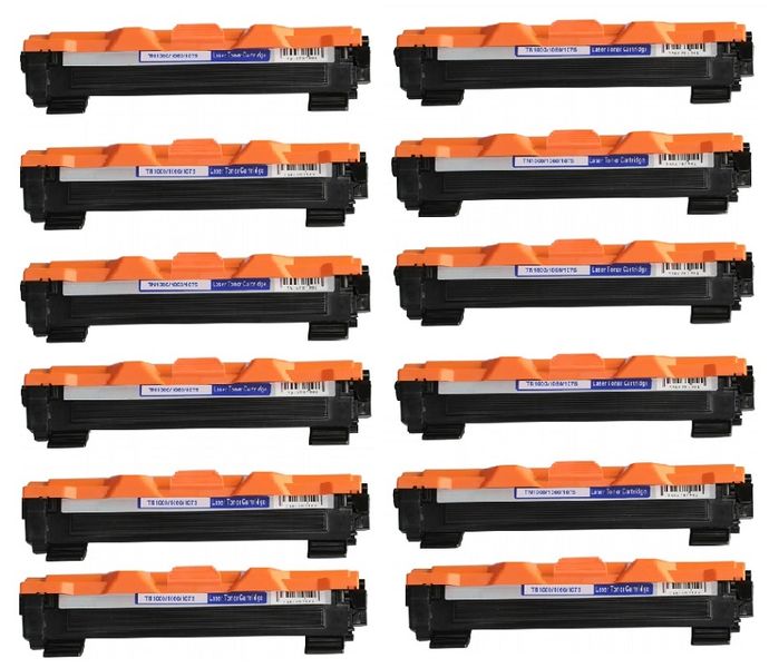 TN1000 Toner Compatible with Brother x 12