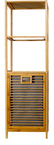 George &amp; Mason - Bamboo Storage Unit with Laundry Bin