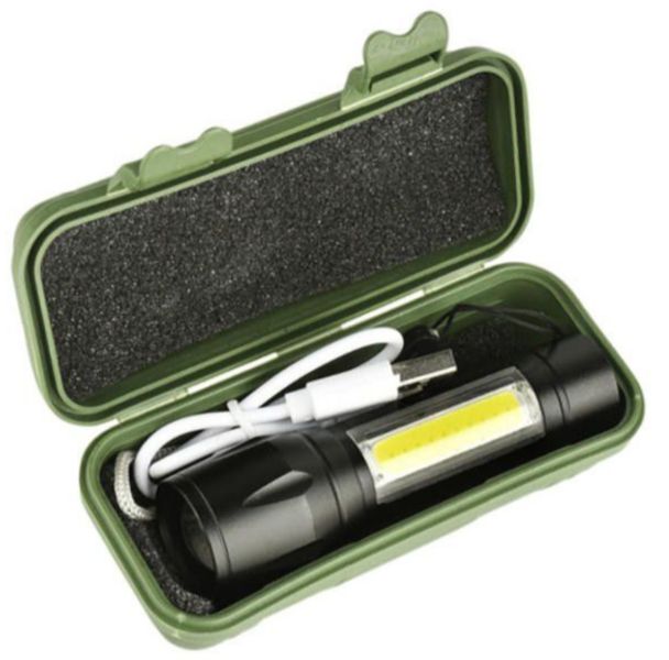 Torch - Mini USB Rechargeable Flashlight
