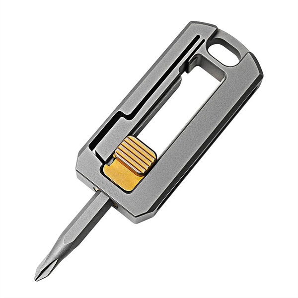 Titanium Alloy Multi-Functional Outdoor Edc Tools Handle Screwdriver