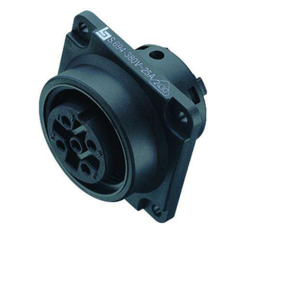 99-0712-00-05 - RD30 5-Pin Female Power Connector, 20A 250V, IP65 Rated