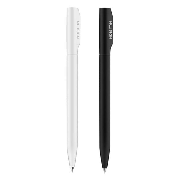 Deli Nusign Gel Pen 0.5Mm Black + White (Black Ink) gift