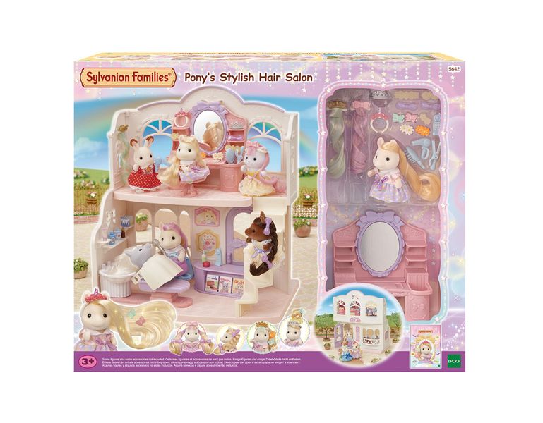 Sylvanian Families Ponys Stylish Hair Salon