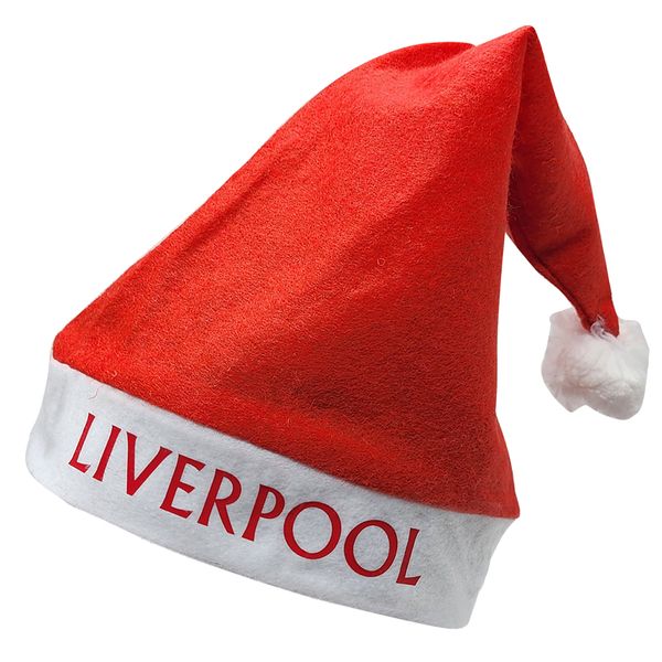 Bufftee Liverpool Christmas Hat Classic Santa Hat LFC Xmas Party
