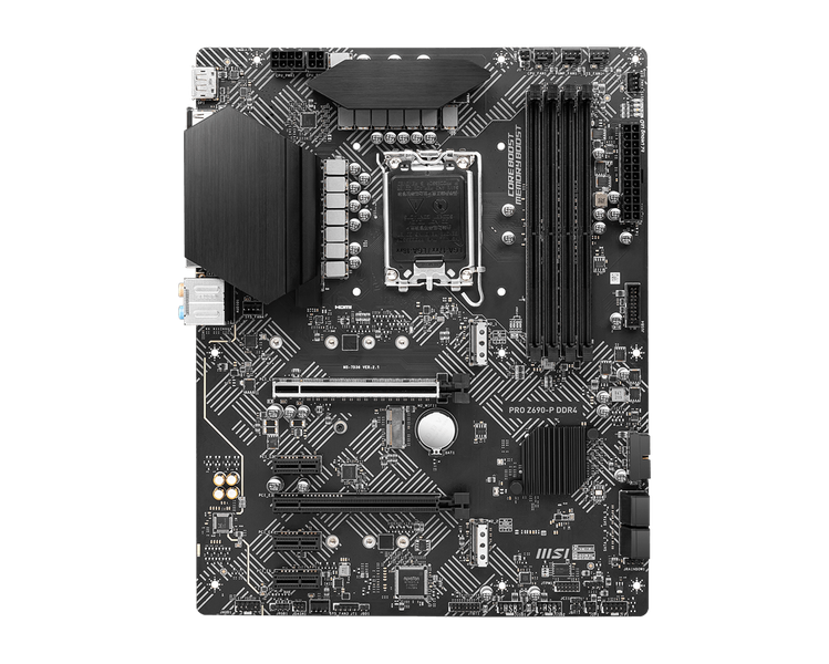 MSI PRO Z690-P-DDR4 LGA1700 ATX Gaming Motherboard