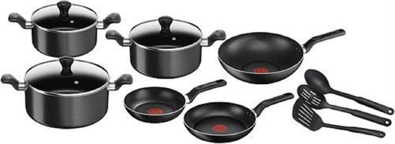 Tefal Super Cook Non-Stick 12 Pcs Cooking Set