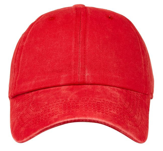 Low Profile Camper Cap (Coral Red image